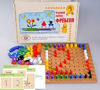 Игровой набор Фребеля "Мозаика со шнуровкой" (серия "Эксперимент") - fgospostavki.ru - Сургут