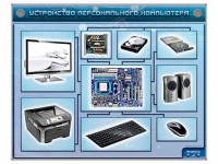 Электрифицированный учебно-информационный стенд "Устройство персонального компьютера" - fgospostavki.ru - Сургут