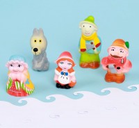 Набор резиновых игрушек «Красная шапочка» - fgospostavki.ru - Сургут