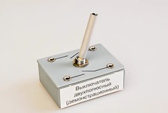 Выключатель двухполюсный (демонстрационный) - fgospostavki.ru - Сургут