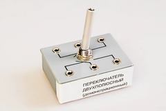 Переключатель двухполюсный (демонстрационный) - fgospostavki.ru - Сургут