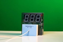 Датчик температуры с независимой индикацией (термометр демонстрационный) - fgospostavki.ru - Сургут