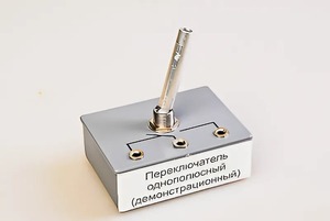 Переключатель однополюсный (демонстрационный) - fgospostavki.ru - Сургут