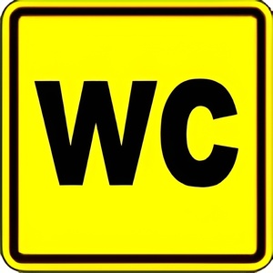 Тактильный знак (WC) 100х100 - fgospostavki.ru - Сургут
