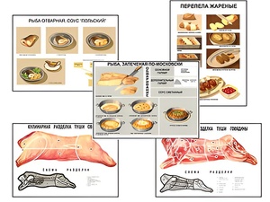 Плакаты ПРОФТЕХ "Кулинарные рецепты" (17 пл, винил, 70х100) - fgospostavki.ru - Сургут