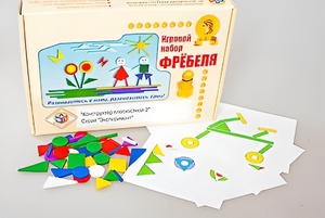 Игровой набор Фребеля "Конструктор плоскостной-2" (Серия "Эксперимент") - fgospostavki.ru - Сургут