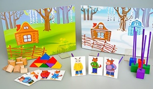Игровой набор Фребеля "Заюшкина избушка" (серия "Сказочный мир". Выпуск 1) - fgospostavki.ru - Сургут
