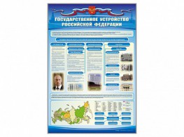 Стенд "Государственное устройство Российской Федерации" Вариант 2 - fgospostavki.ru - Сургут