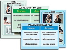 Модель-аппликация "Ступени к грамоте. Звуки и буквы русского языка" (ламинированная) - fgospostavki.ru - Сургут