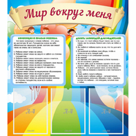 Стенд "Мир вокруг меня" - fgospostavki.ru - Сургут