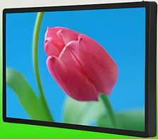Киоск информационный настенный сенсорный 27" (вариант 2) - fgospostavki.ru - Сургут