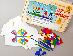Игровой набор Фребеля "Конструктор плоскостной-3" (Серия "Эксперимент") - fgospostavki.ru - Сургут