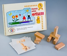 Игровой набор Фребеля "Кирпичики" (серия "Эксперимент") - fgospostavki.ru - Сургут