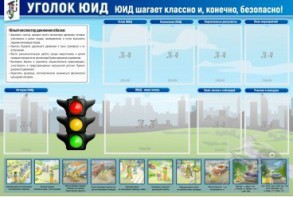 Стенд "Уголок ЮИД" - fgospostavki.ru - Сургут