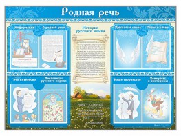Стенд-уголок "Родная речь" - fgospostavki.ru - Сургут
