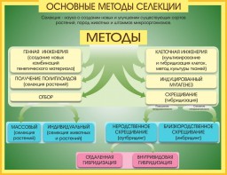 Стенд "Методы селекции и биотехнологии" - fgospostavki.ru - Сургут